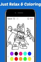 Learn Coloring for Lego Bat Man Heroes by Fans poster