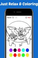 Learn Coloring for Lego Bat Man Heroes by Fans ảnh chụp màn hình 1