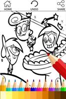 Learn Draw Fairly OddParents penulis hantaran