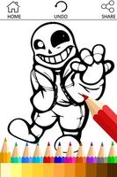 Learn Draw for Undertale Sans poster