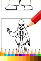 Learn Draw for Undertale Sans اسکرین شاٹ 1