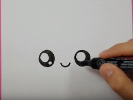 (◕ᴗ◕✿) How to draw cute and easy drawings Ekran Görüntüsü 2