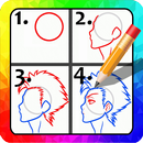 How to draw anime characters step by step APK