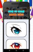 How to draw: anime eyes drawing step by step penulis hantaran