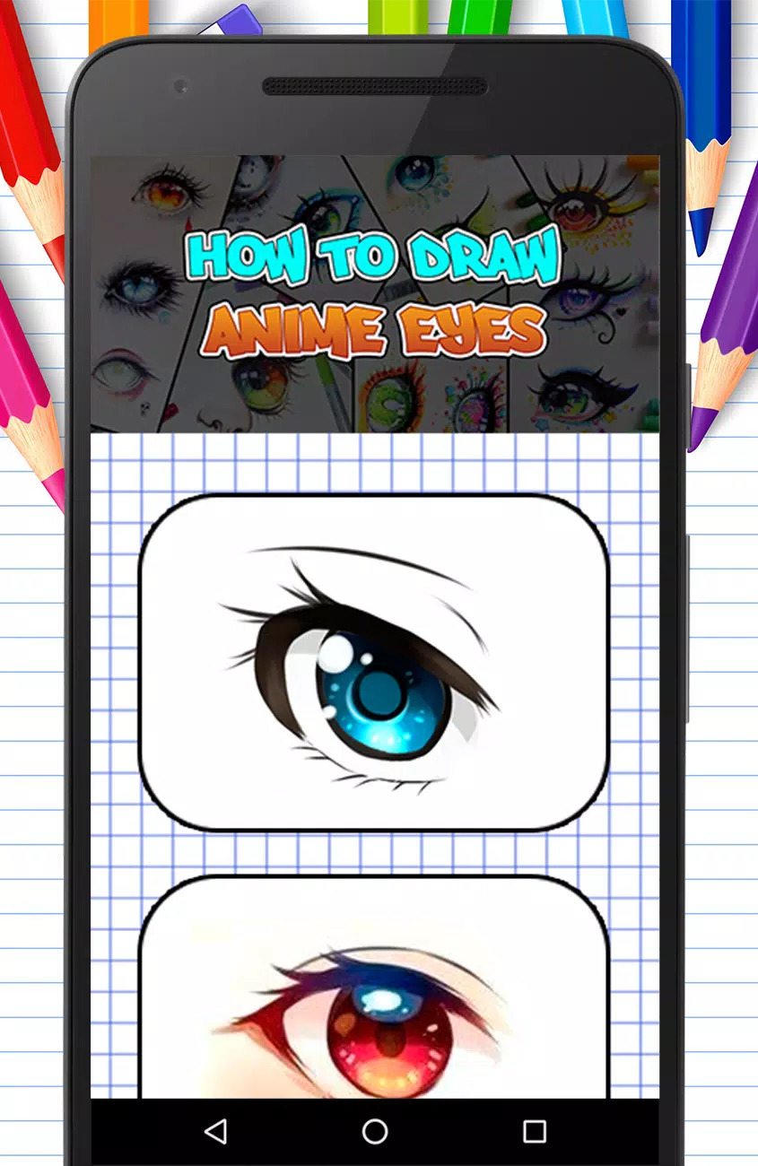 Como Desenhar Olhos de Anime APK (Android App) - Baixar Grátis