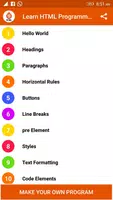 Learn HTML Programming poster