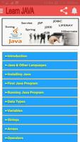 Learn JAVA in Hindi plakat