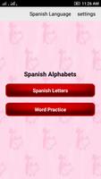 Learn Spanish Alphabets Affiche