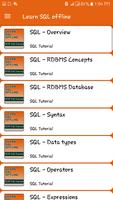 Learn SQL offline screenshot 1