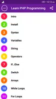 Learn PHP Programming Affiche