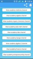 1 Schermata Learn With Khan Academy