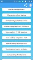 Learn With Khan Academy capture d'écran 2