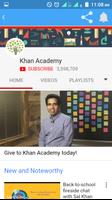 برنامه‌نما Learn With Khan Academy عکس از صفحه