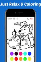 Learn Draw Winnie the Coloring Bear Pooh by Fans पोस्टर