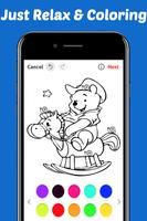 Learn Draw Winnie the Coloring Bear Pooh by Fans スクリーンショット 1