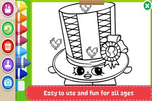 Learn to Coloring for Shopkins by Fans স্ক্রিনশট 2