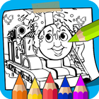 Learn to Coloring for Thomas Train Friends by Fans ไอคอน