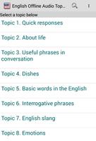 Anglik Offline Audio Topics screenshot 2