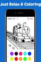 Learn Coloring for Thomas Train Friends by Fans পোস্টার