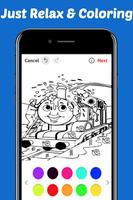 Learn Coloring for Thomas Train Friends by Fans capture d'écran 1