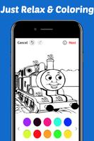 Learn Coloring for Thomas Train Friends by Fans স্ক্রিনশট 2