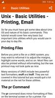 برنامه‌نما Learn UNIX and SHELL Programming عکس از صفحه
