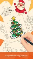Learn to draw Christmas Affiche
