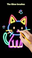 Learn to draw Glow Zoo تصوير الشاشة 3