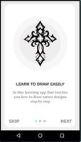 Learn How To Draw Tattoos (Step By Step Drawing) Affiche