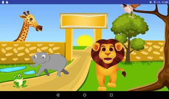 Learn Animals Kids الملصق