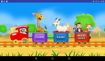 Learn Animals Kids تصوير الشاشة 1