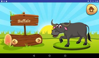 Learn Animals Kids تصوير الشاشة 2