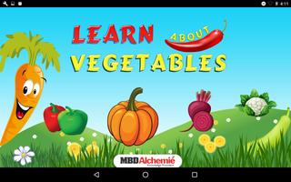 Learn About Vegetables Affiche