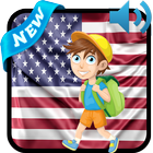 learn american english by short story audio texte icône