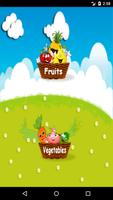 Learn Fruits and Vegetables captura de pantalla 1