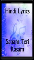 Lyrics of Sanam Teri Kasam Affiche