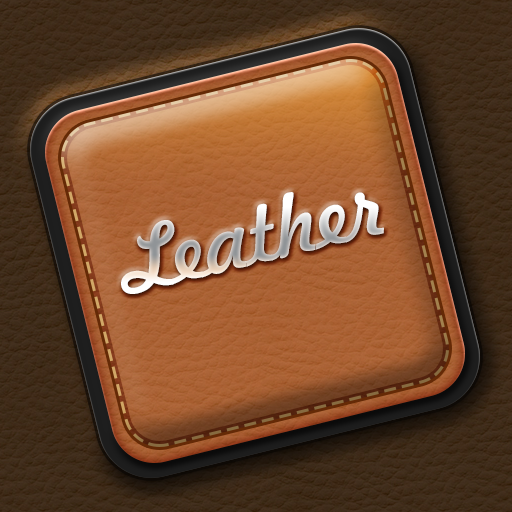 Luxury Leather Keyboard Theme