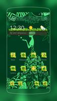 Green Butterfly Fairy plakat