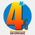 4G Быстрое лучший браузер иконка
