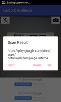 Lector codigo QR y Barras, escaner de barras y QR capture d'écran 1