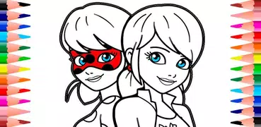 Cómo dibujar Ladybug y Cat Noir