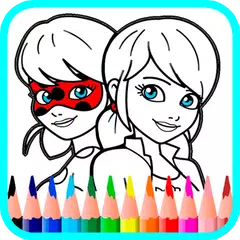 How to draw Ladybug and Cat Noir APK download