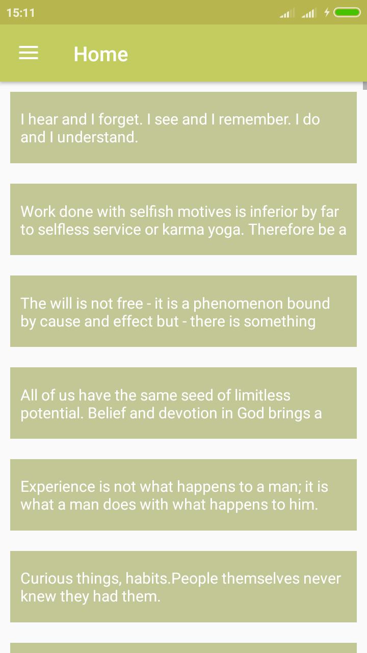 Legend inspiring thoughts for Android - APK Download