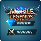 Free Mobile legends Diamonds & Coins Tricks icône