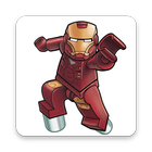 Puzzle Lego IronMan-icoon