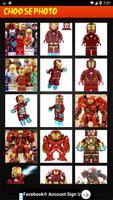 Puzzle Lego IronMan screenshot 1