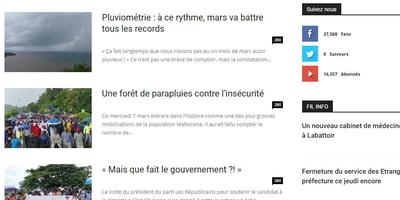 Le journal de Mayotte capture d'écran 1