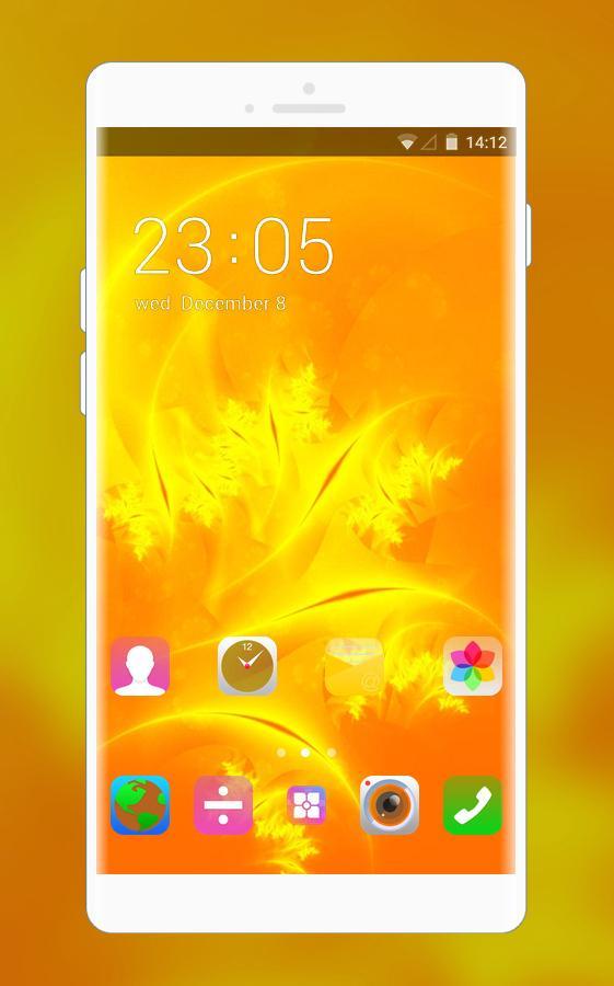 Theme For Lenovo A1000 Orange Wallpaper For Android Apk Download