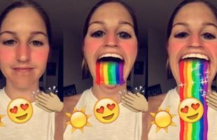 Funny Lenses For Snapchat Ekran Görüntüsü 1