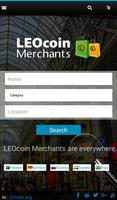 LEOcoin Merchants poster